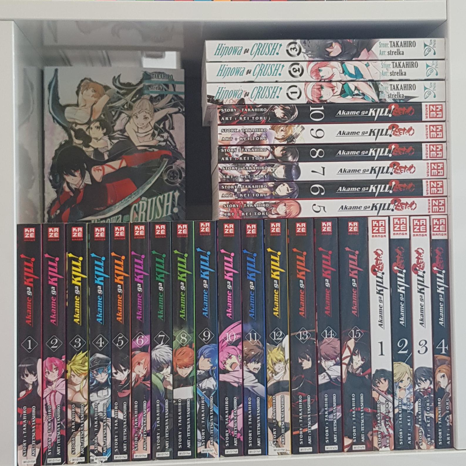 Akame ga Kill Manga Box Sets