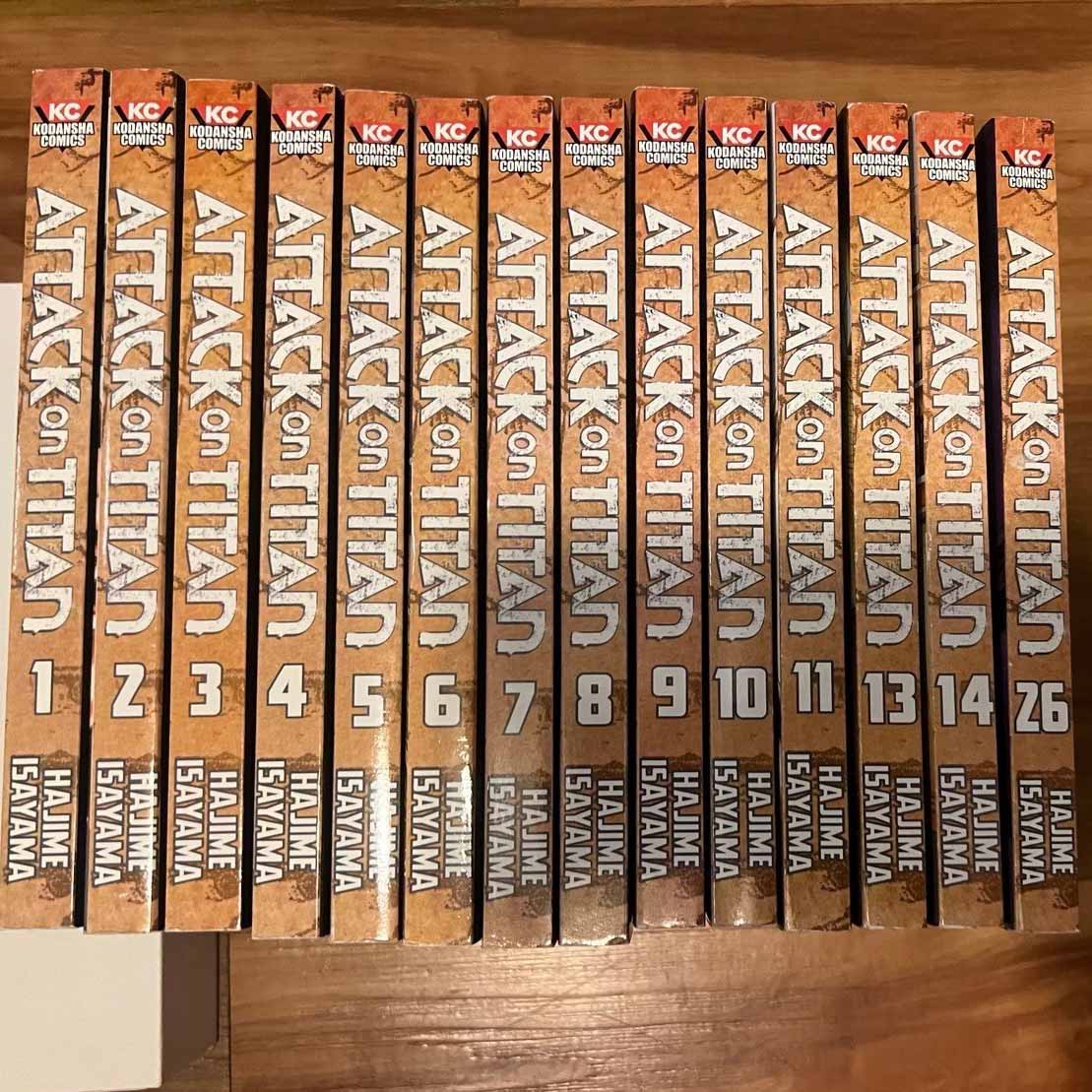 Attack on Titan Manga Box Sets