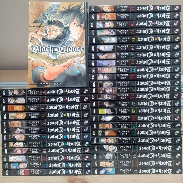 Black Clover Manga Box Sets