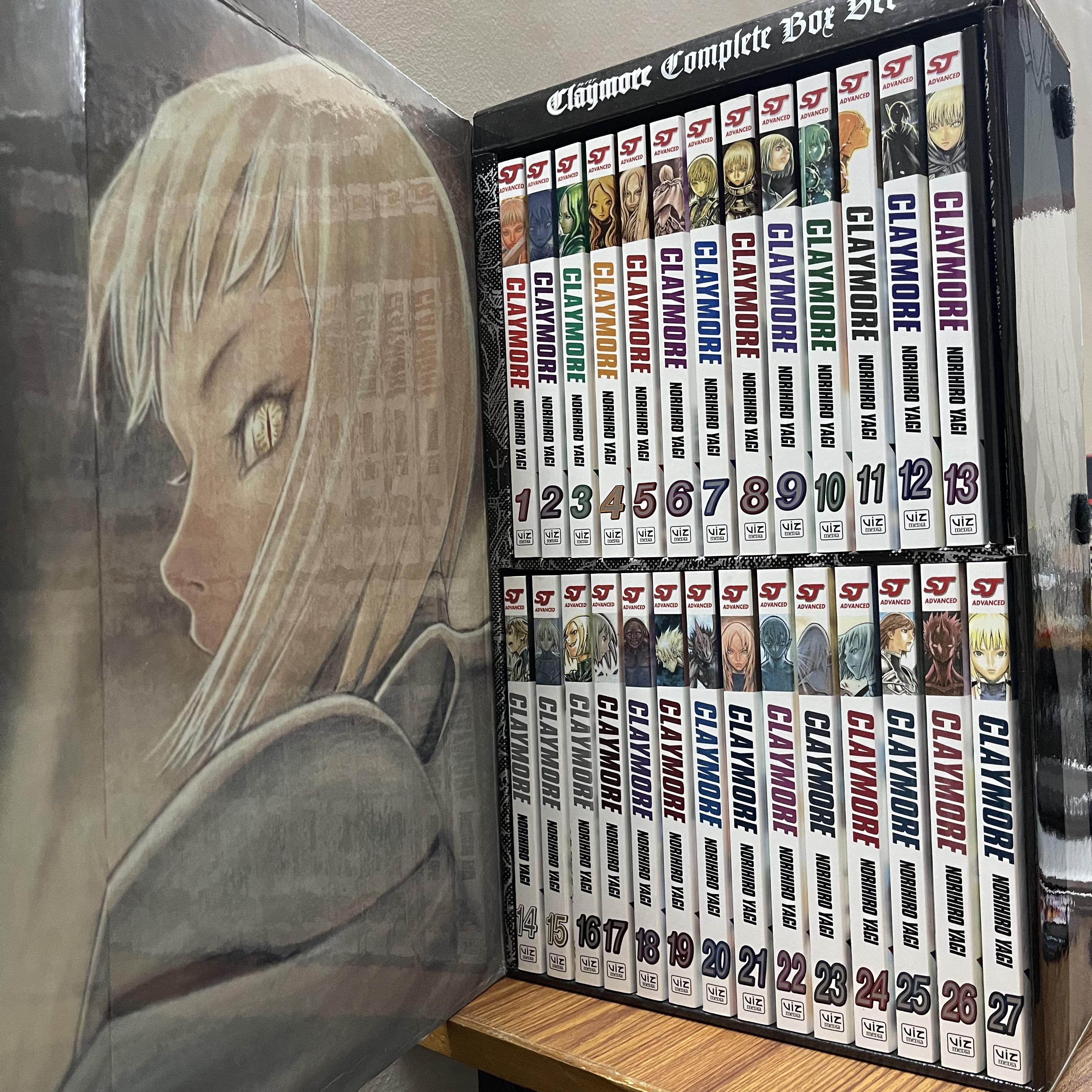 Claymore Manga Box Sets