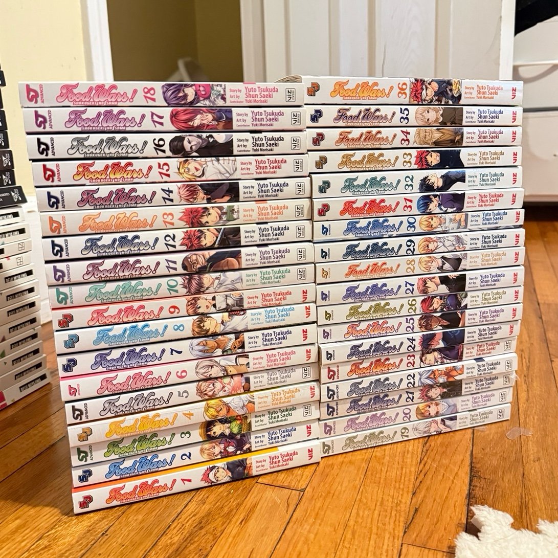 Food Wars Manga Box Sets