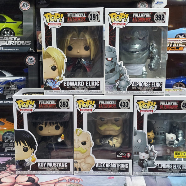 Fullmetal Alchemist Funko Pop Figures