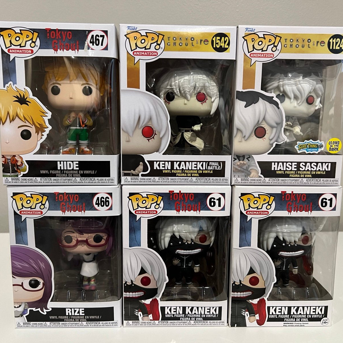 Tokyo Ghoul Funko Pop Figures