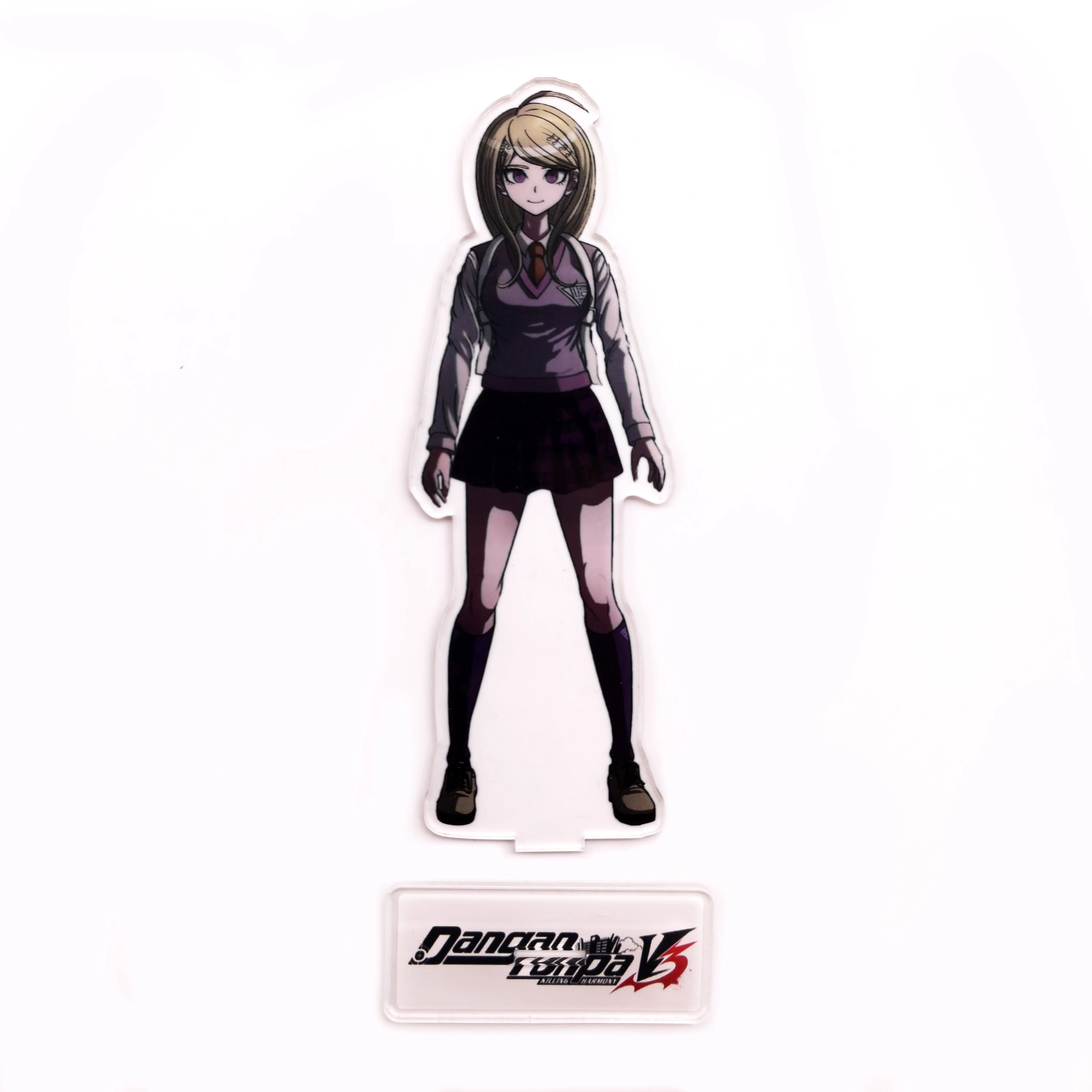 Danganronpa V3 Akamatsu Kaede Amashi Rantaro HM acrylic stand figure model plate holder cake topper anime Japanese