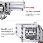 Cada SWAT Military WW2 Weapon Revolver Building Blocks Compatible City Police For Pistol GUN Blocks Toys for Boys