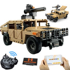 Cada technical LED SUV Armored Buggy Trucks Pickup Bricks City Off-road Remote Control Car Building Blocks Toy for Boys Gifts