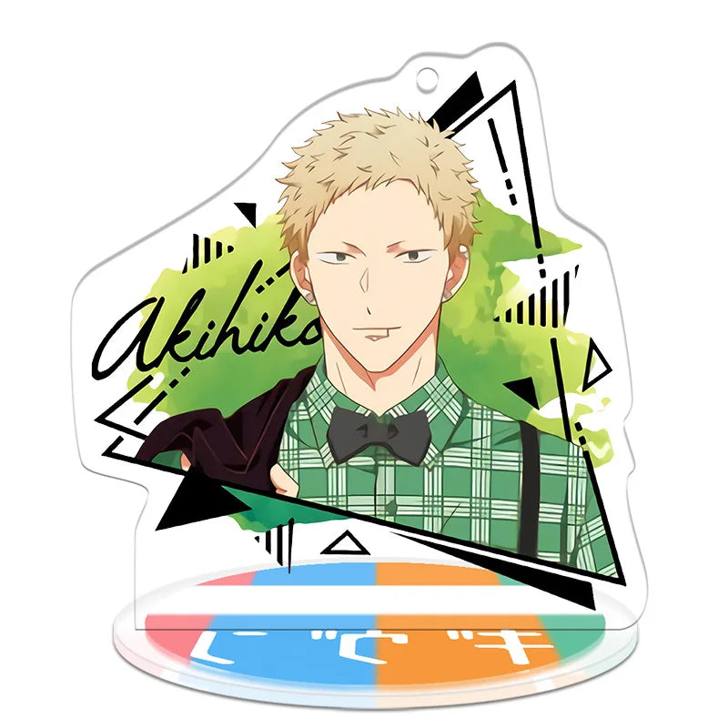Anime Given Acrylic Stand Model Doll Keychain Satou Mafuyu Uenoyama Ritsuka Nakayama Action Figure Pendant Toy Keyring  9cm