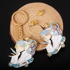 Anime SK∞ SK8 The Infinity Keychain Langa Hasegawa Pendant Key Chain for Women Men Car Keyring Jewelry