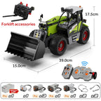 Cada 1469pcs City Remote Control Engineering Vehicle DIY Model Building Blocks RC Truck Car Bricks Toys for Children