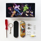 SK8 The Infinity Miya Reki Langa Finger Skateboard SK Acylic Keychain Keyring