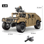 Cada 3935Pcs technical Armored SUV  Car Buggy Trucks Pickup Bricks City Off-road Remote Control Car Building Blocks Toy Gifts