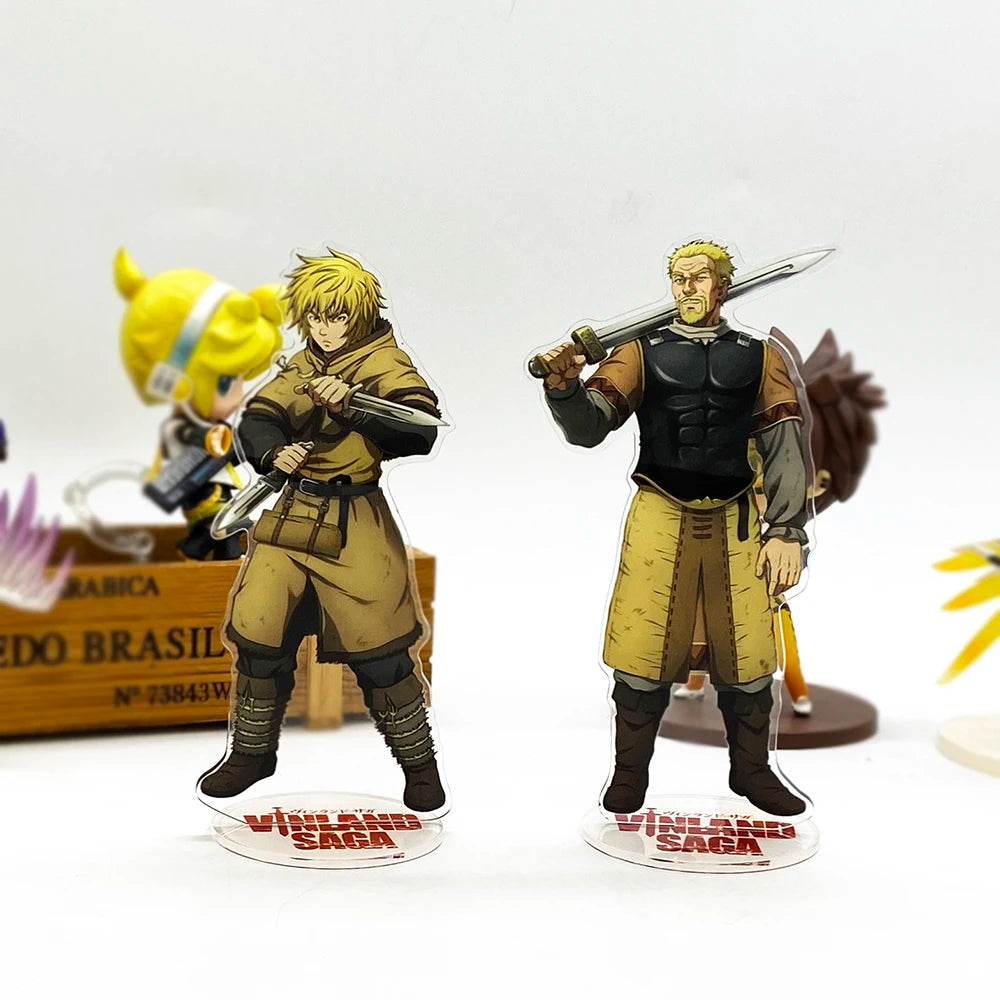 VINLAND SAGA Thorfinn Askeladd acrylic stand figure model plate holder cake topper anime toy