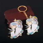 Anime SK∞ SK8 The Infinity Keychain Langa Hasegawa Pendant Key Chain for Women Men Car Keyring Jewelry