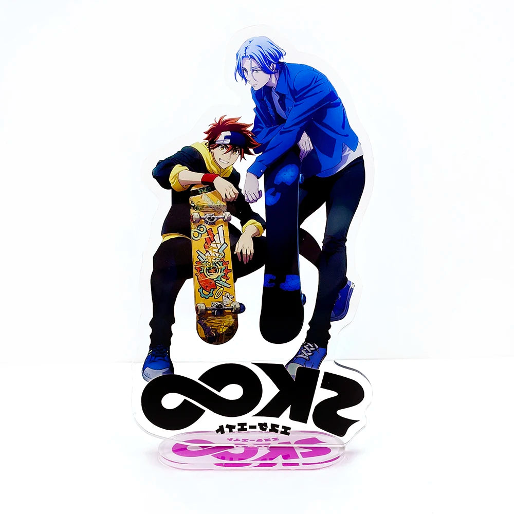 SK8 the Infinity Kyan Reki Hasegawa Langa couple #A acrylic standee figurines desk decoration cake topper anime