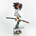 In Stock Original Banpresto Shaman King Yoh Asakura 14cm /5.5inch PVC Figure Statue Anime Collection Model Toys Gift