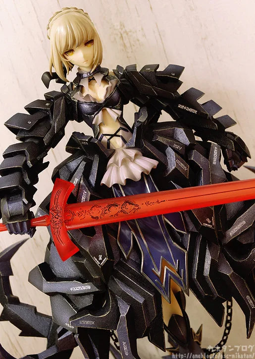 NEW hot 23cm Fate Zero Fate stay night black saber Arturia Pendragon action figure toys collection Christmas gift no box