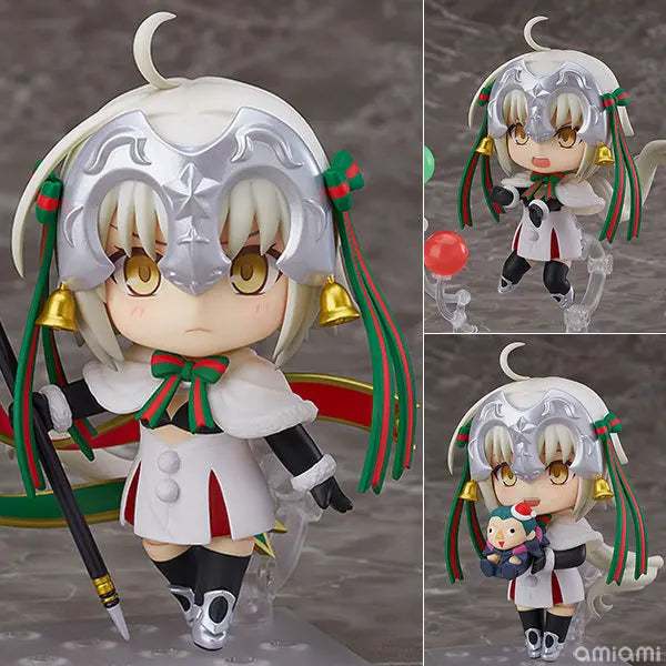 NEW hot 10cm Jeanne d'Arc Joan of Arc Fate/Grand Order FATE FGO Action figure toys doll Christmas gift with box