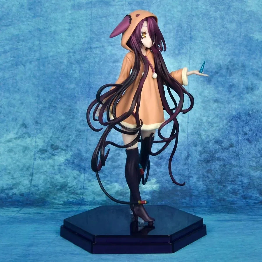 18cm NO GAME NO LIFE Shuvi Doura ZERO action figure collection toys Christmas gift with box