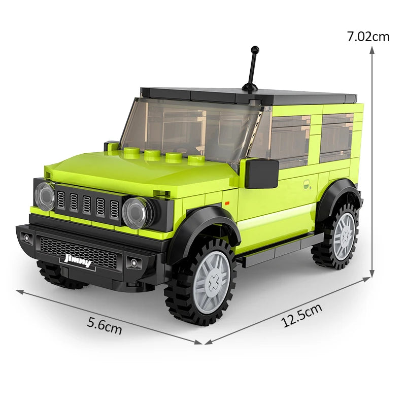 Cada 1:24 City SUV Compatible Off-road Racing Car Vehicle Building Block Classic Bricks Toys For Children Gift