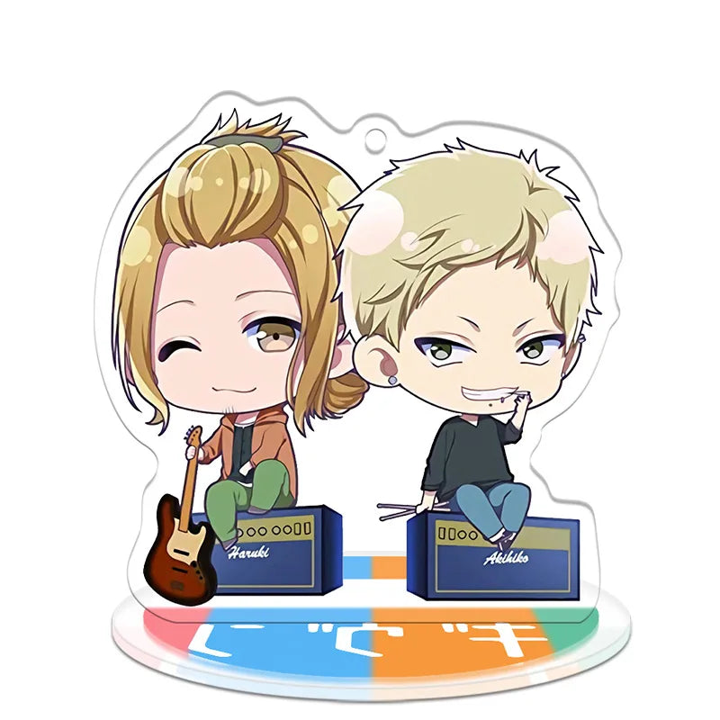 Anime Given Acrylic Stand Model Doll Keychain Satou Mafuyu Uenoyama Ritsuka Nakayama Action Figure Pendant Toy Keyring  9cm