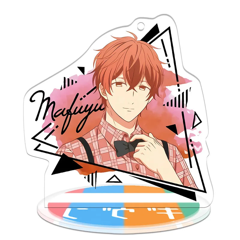 Anime Given Acrylic Stand Model Doll Keychain Satou Mafuyu Uenoyama Ritsuka Nakayama Action Figure Pendant Toy Keyring  9cm