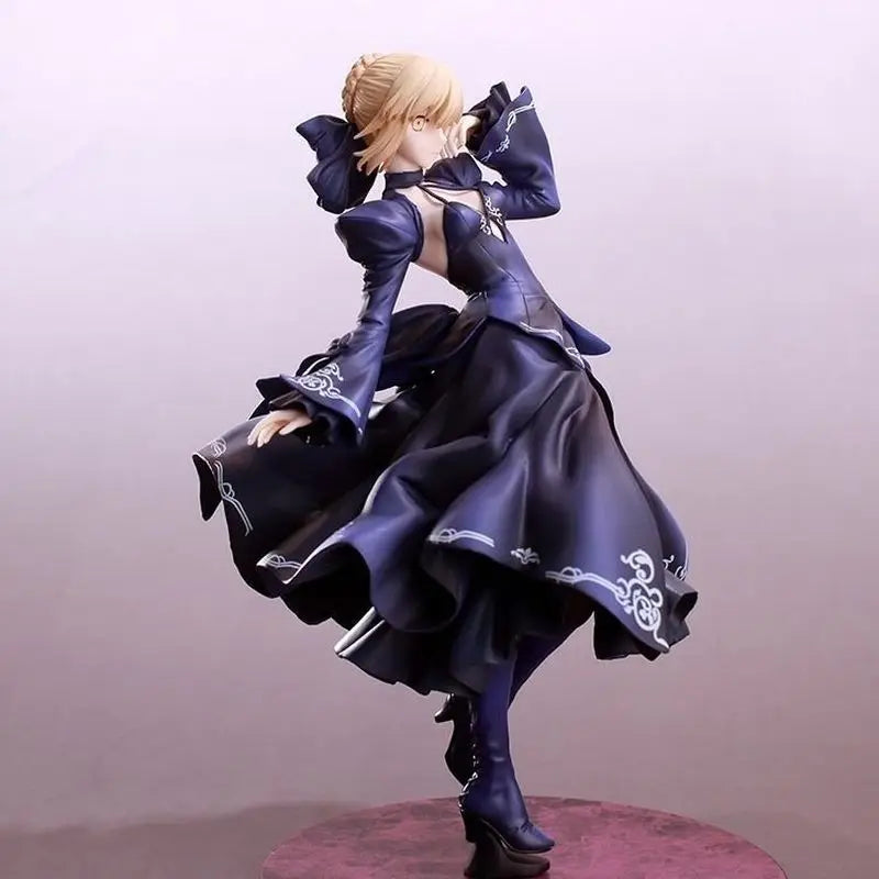 24cm Fate Grand Order Altria Pendragon Saber Alter Anime Girl Figure Model Statue Boy Collection Desktop Decoration Ornament Toy