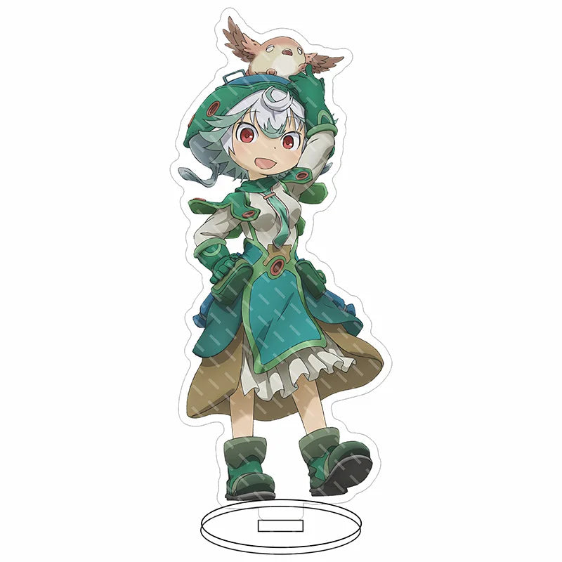 Made In Abyss Anime Acrylic Stand Model Figures Riko Nanachi Cosplay Creative Model Plate Desk Decor Cute Standing Sign Gifts