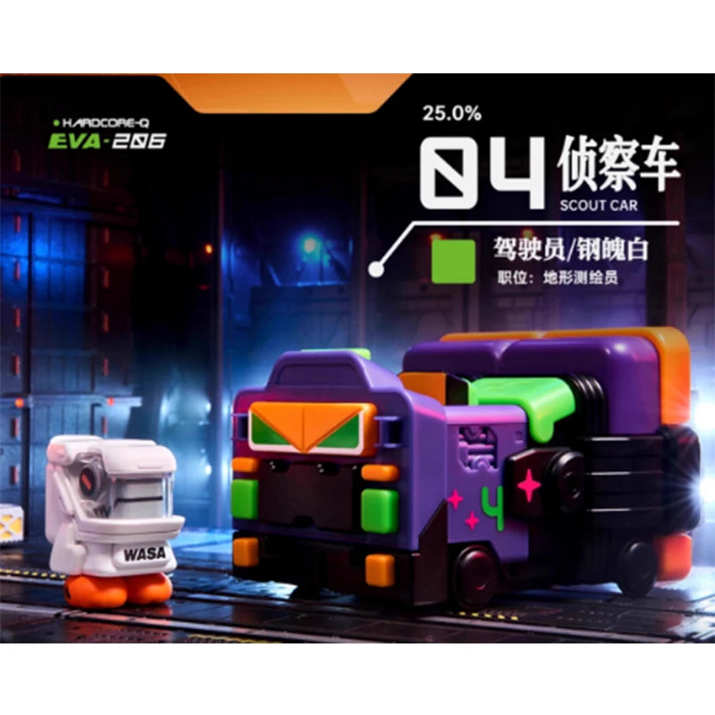 Original EVA×WASA NEON GENESIS EVANGELION EVA Animation Comics Peripheral Toys Anime Action Figure Collection Mode