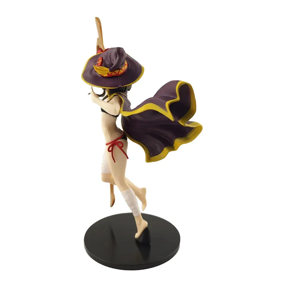Figma 407 Figure KonoSuba God's Blessing on This Wonderful World Anime Figure Megumin Figures Cute Statue Collectible Model Toys