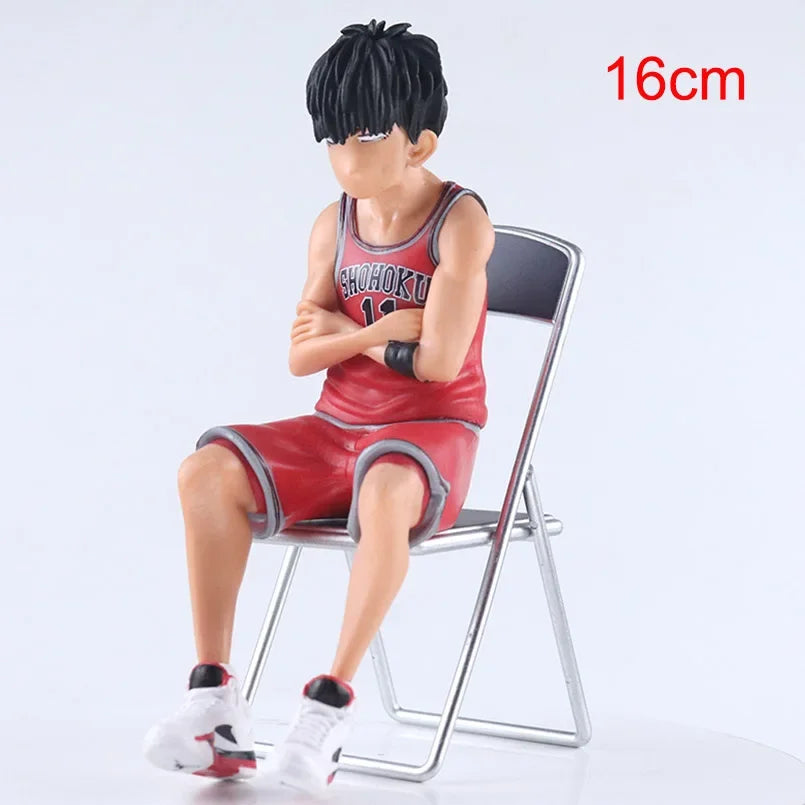 25 CM Anime SLAM DUNK Sakuragi Hanamichi PVC Action Figures Rukawa Kaede Akagi Takenori Mitsui Hisashi Collection Model Toys