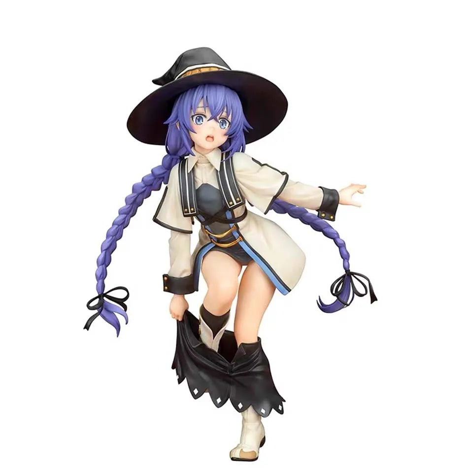 Magician Roxy Migurdia Action Figure Mushoku Tensei：Jobless Reincarnation Anime Figure PVC Adult Collection Model Doll Toys
