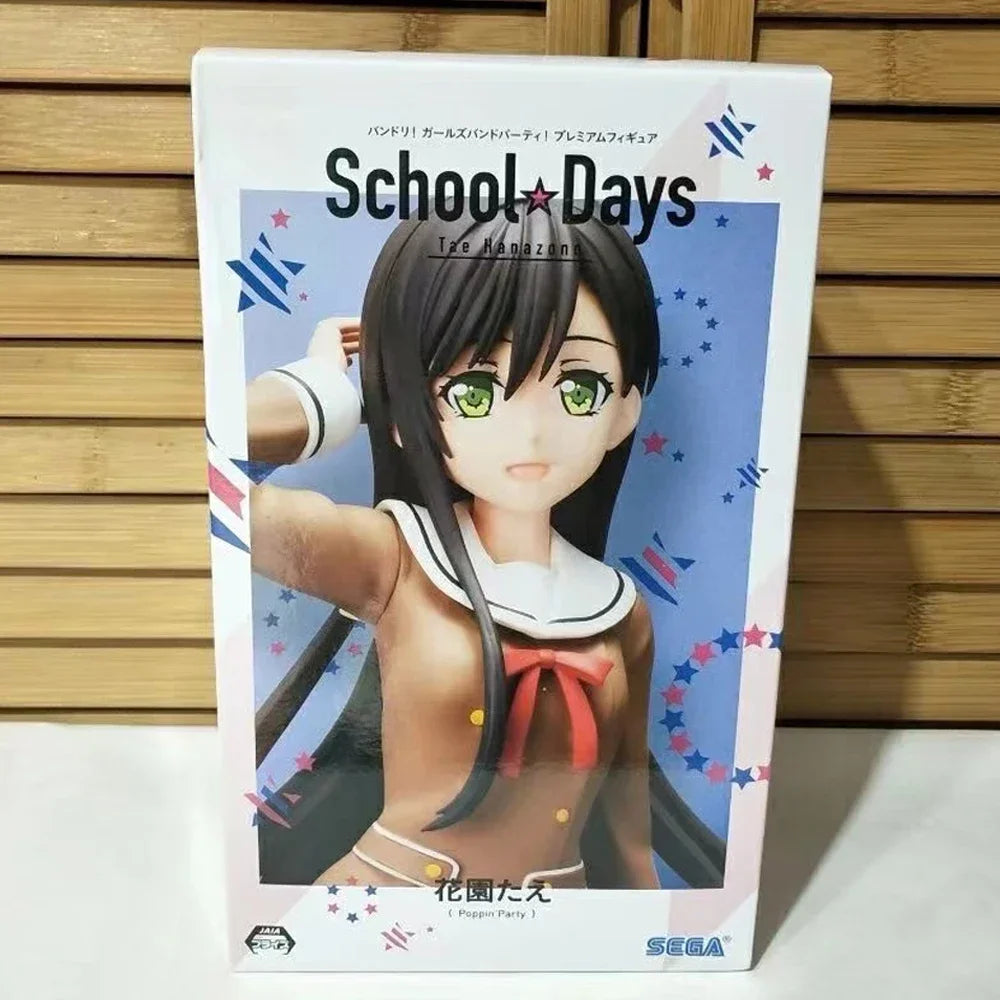 In Stock Genuine SEGA Maruyama Aya Arisa Ichigaya Anime Action Figure BanG Dream PVC Collectible Boxed Model Dolls Toy For Gifts