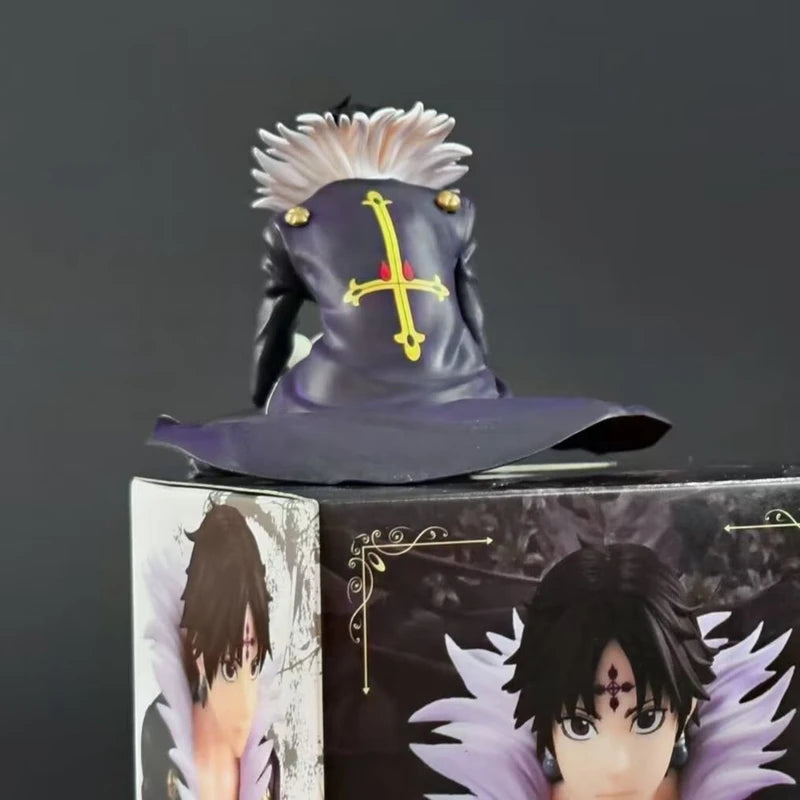 15cm Hunter×Hunter Anime Figure Phantom Troupe Chrollo Action Figure Killua Figurine Collection Noodle Stopper Model Toys Gift