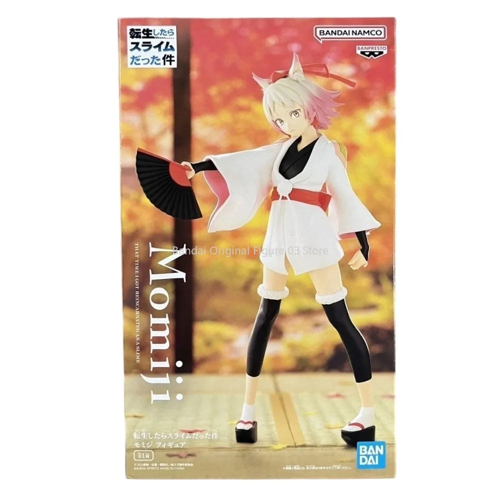 In Stock Original BANPRESTO That Time I Got Reincarnated As A Slime Red Leaf Anime Figure Toy PVC Model Collection Birthday Gift