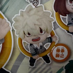 My Hero Academia Gashapon Toys Ochaco Uraraka Todoroki Shoto Bakugou Katsuki Anime Q Version Figure Model Pendant Toys