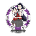 Anime Kakegurui Acrylic Mini Cute Stand figure Mary Saotome/Yumeko Jabami Stand Plate Cosplay Prop Decor Cartoons Gifts