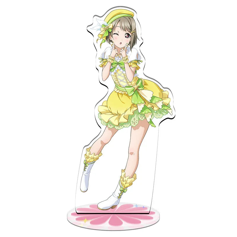 Anime Love Live! Lovelive School Acrylic Stand Model Cosplay Characters Idol Minami Kotori Nico Eli Rin Umi Maki Sign Props Gift