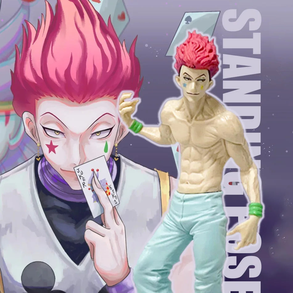 In Stock! Hunter  Hisoka PVC Figurine, Collectible Toy Series Model, Desktop Decoration, Holiday Gift