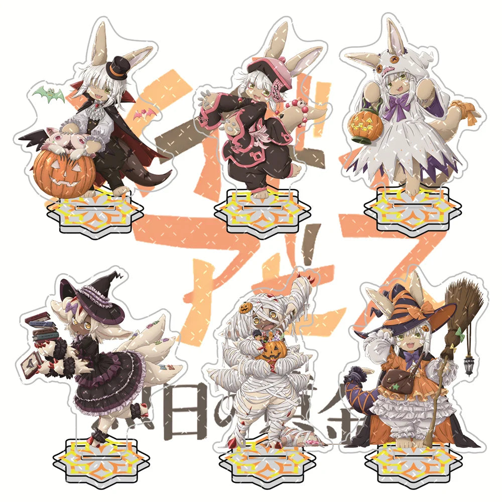 Made in Abyss: The Golden City of the Scorching Sun 10cm Acrylic Standee - Cute Character Anime Peripheral Desktop Decor