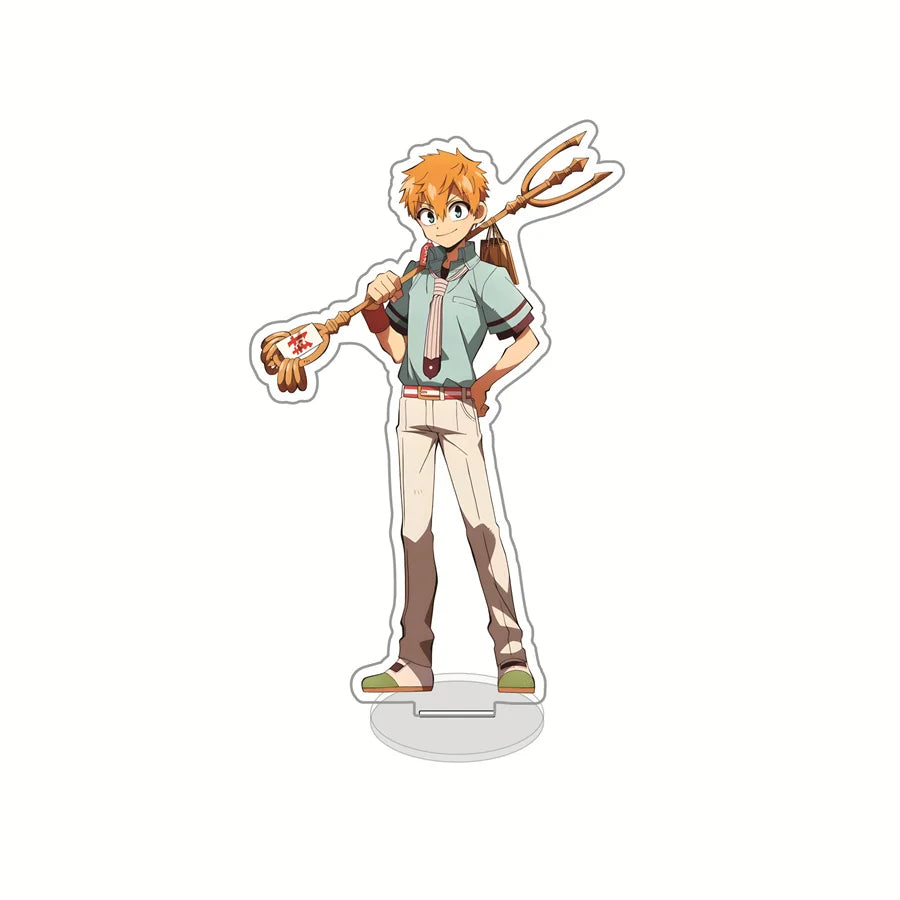 15cm Hot Anime Toilet-Bound Hanako-Kun Figure Stands Model Cute Character Yashiro Nene Acrylic Double-Sided Standing key chain
