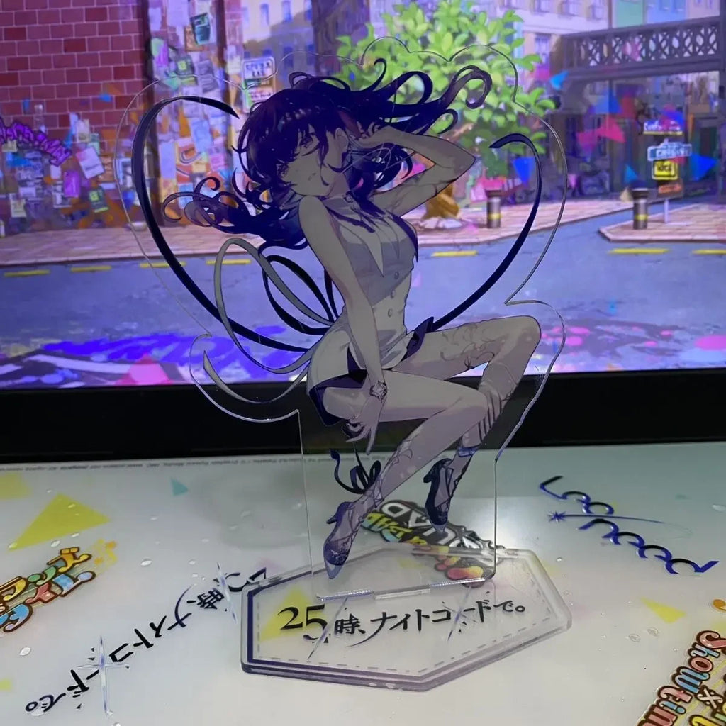 Anime Project Sekai Yoisaki Kanade Asahina Mafuyu Akiyama Mizuki Shinonome Ena Acrylic Stand Model Desk Display Standing Figure