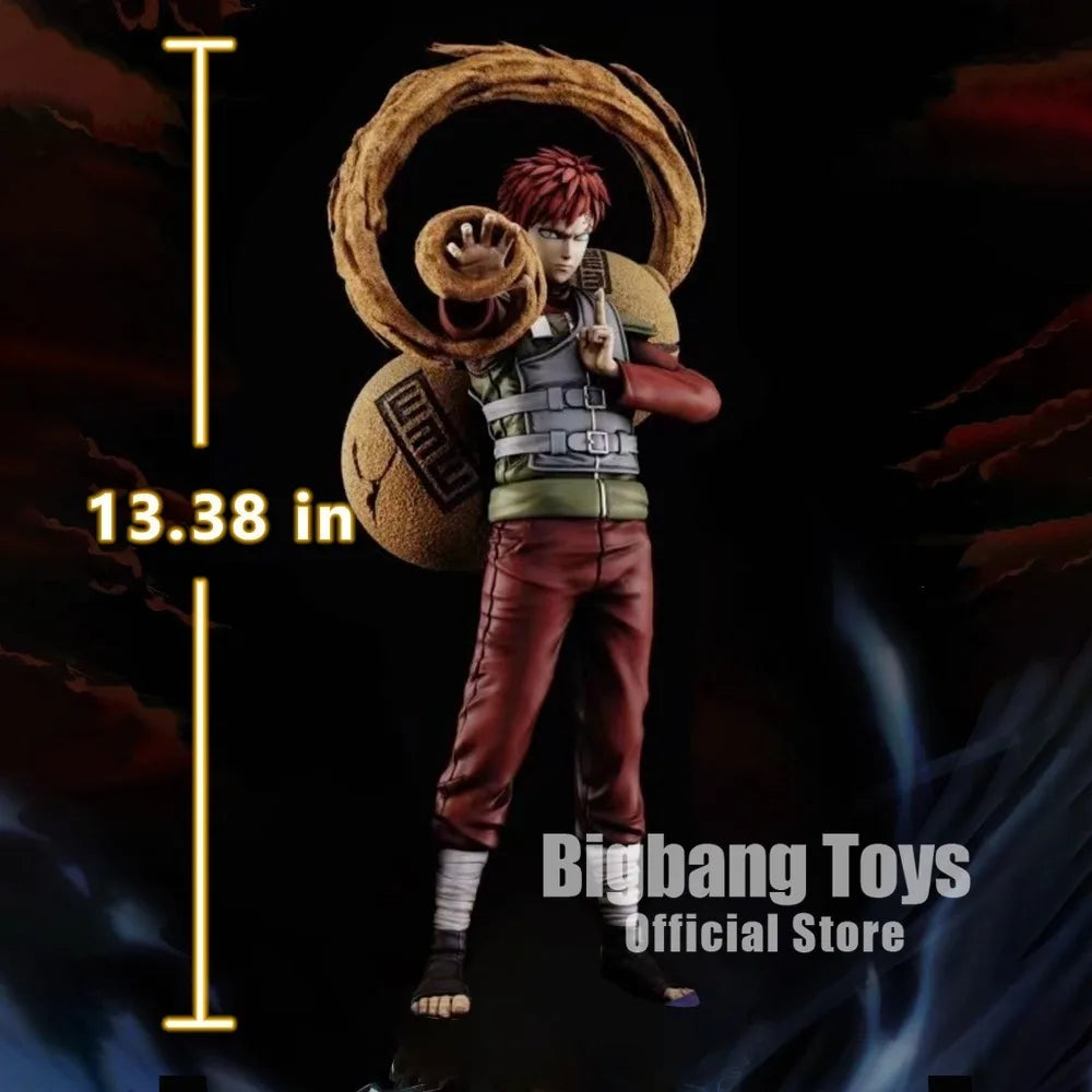 Anime figure  NARUTO Figurine Gaara Figure GK PVC Statue Model Collectible Toys Gifts 26-28cm