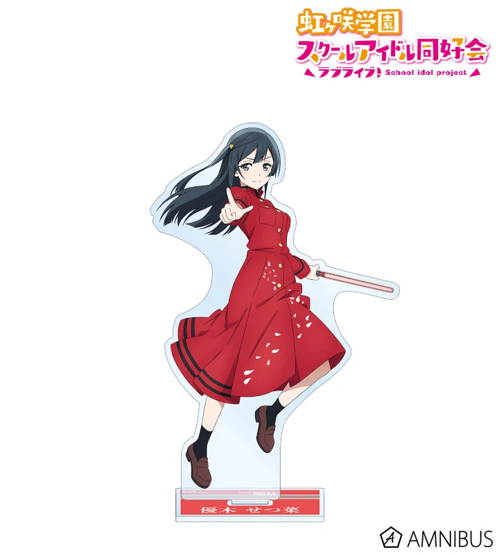 Anime Love Live! Nijigasaki High School Idol Club Acrylic Stand figure Stand Plate Cosplay Prop Decor Cartoons present Gifts