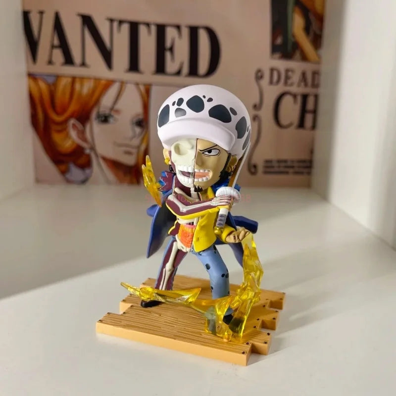 Hot Selling Original One Piece Blind Box The Battle Of Ghost Island Series Half Skull Anime Peripheral Action Figures Model Gift