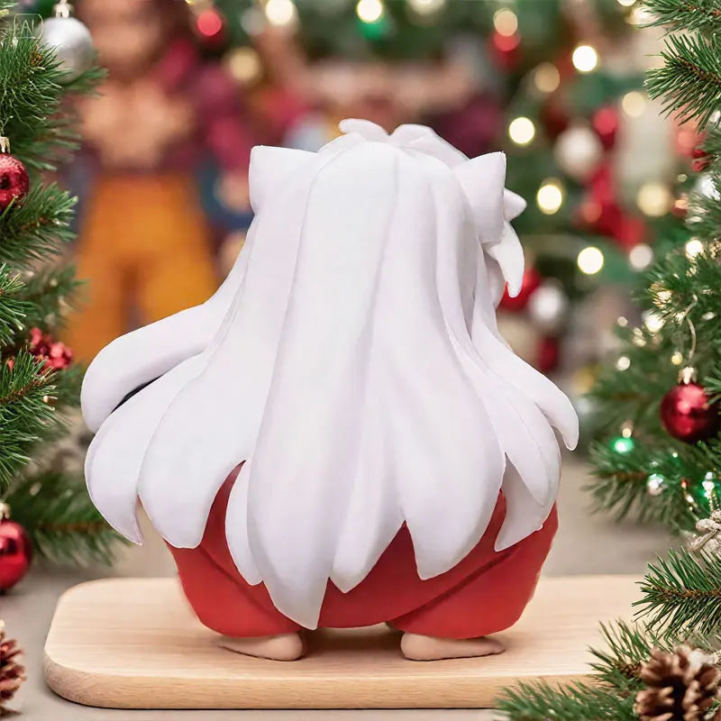 Anime Figurine Inuyasha Manga Action Figure Q Version Cute Figurine Statue PVC Model Desktop Decoration Ornament Collection Toy