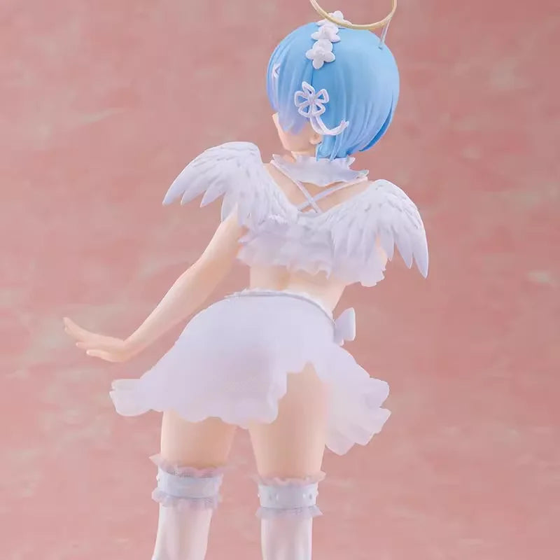 In Stock Original TAITO Re:Life in A Different World From Zero Precious Figure REM Angel Costume Anime Figure Model Collection