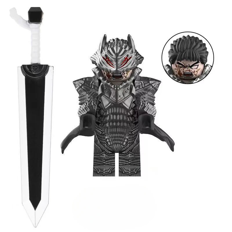 Berserk Guts Classic Non Magnetic Handheld Anime Characters Desktop Bedroom Automotive Accessories Toy Series Children's Gifts