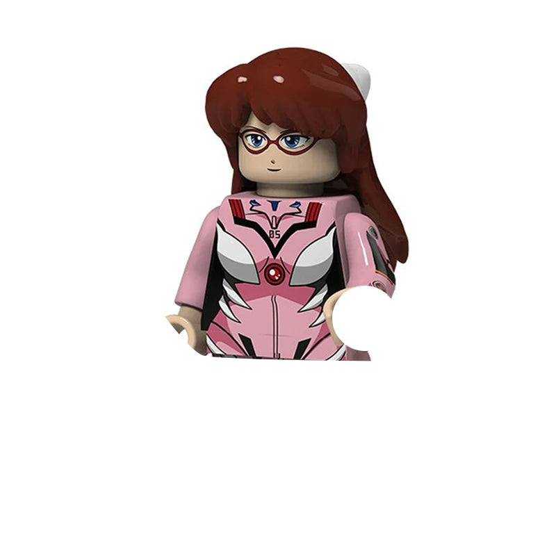 EVA NEON GENESIS EVANGELION Animation Peripheral Toys Asuka Shinji Rei Mari Small Doll Anime Action Model Figures Collection