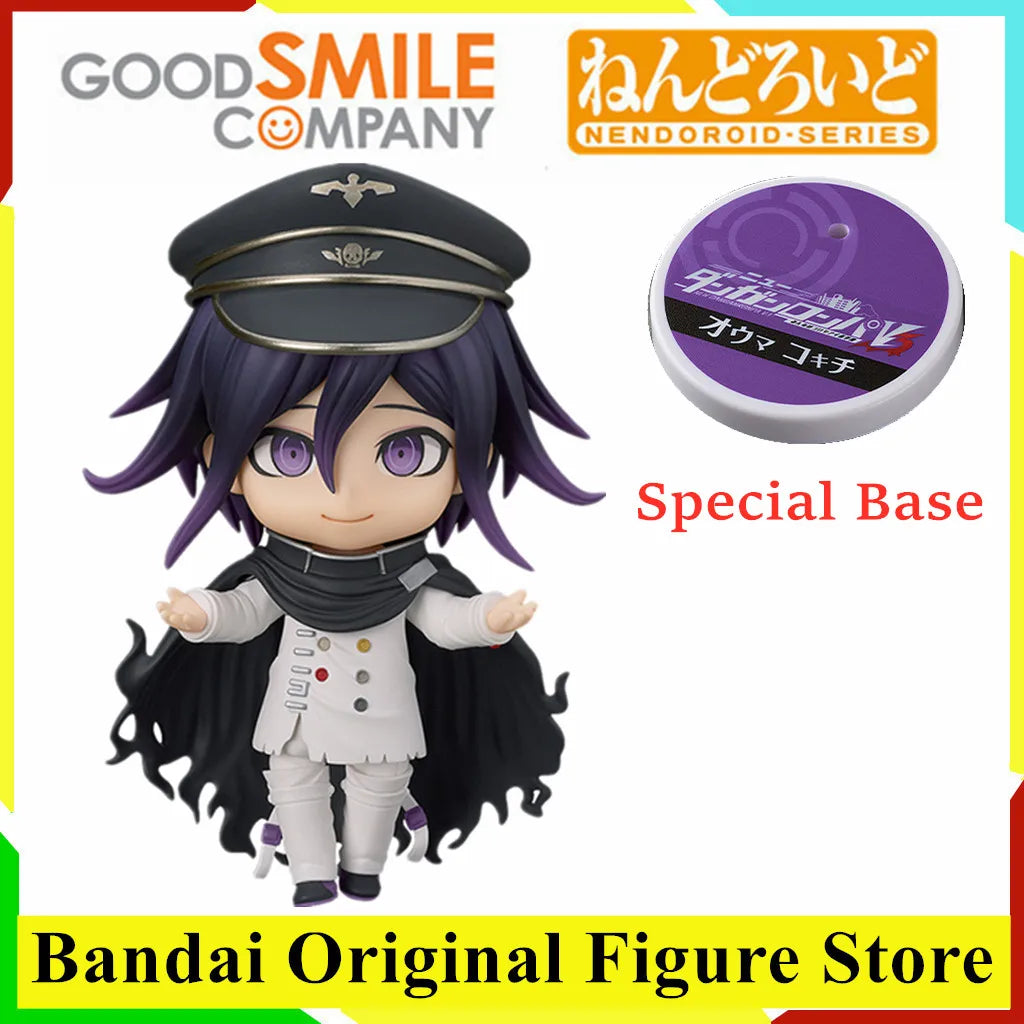Original Anime Danganronpa V3 Killing Harmony Kokichi Oma Action Figure Toys Kwaii 2802 Q Ver. PVC Model Collection Doll Gift