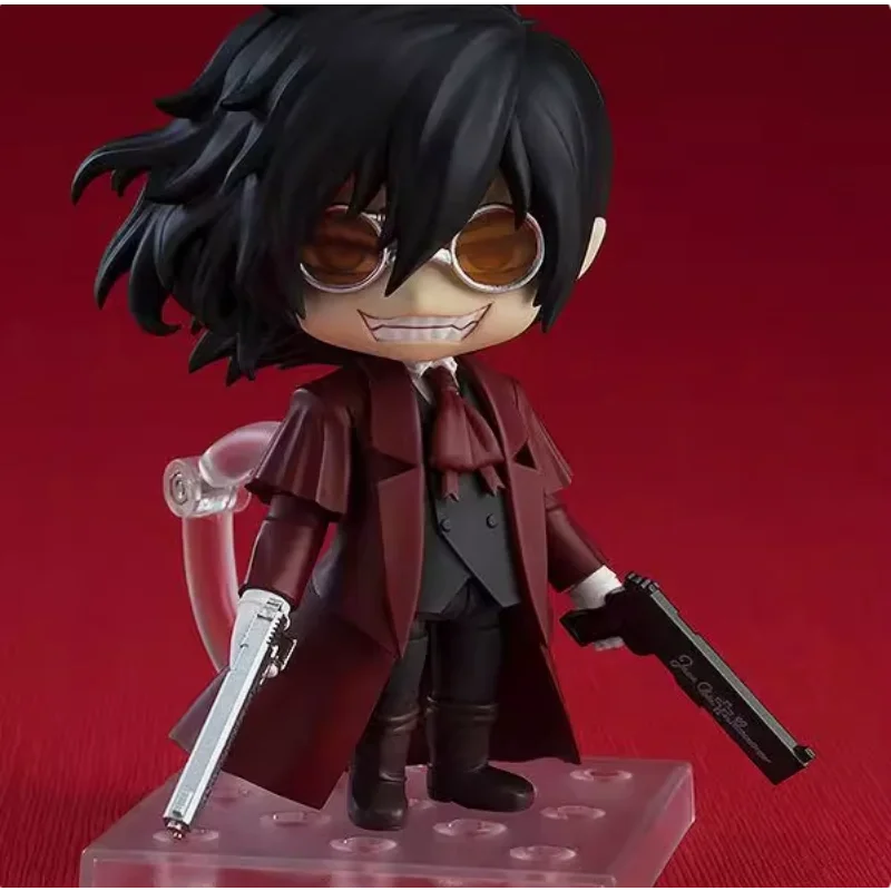 Original Anime Doll Hellsing Ultimate OVA Series Alucard Anime Figure Toys Kwaii Q Ver. Action Figurine Doll PVC Model Collector